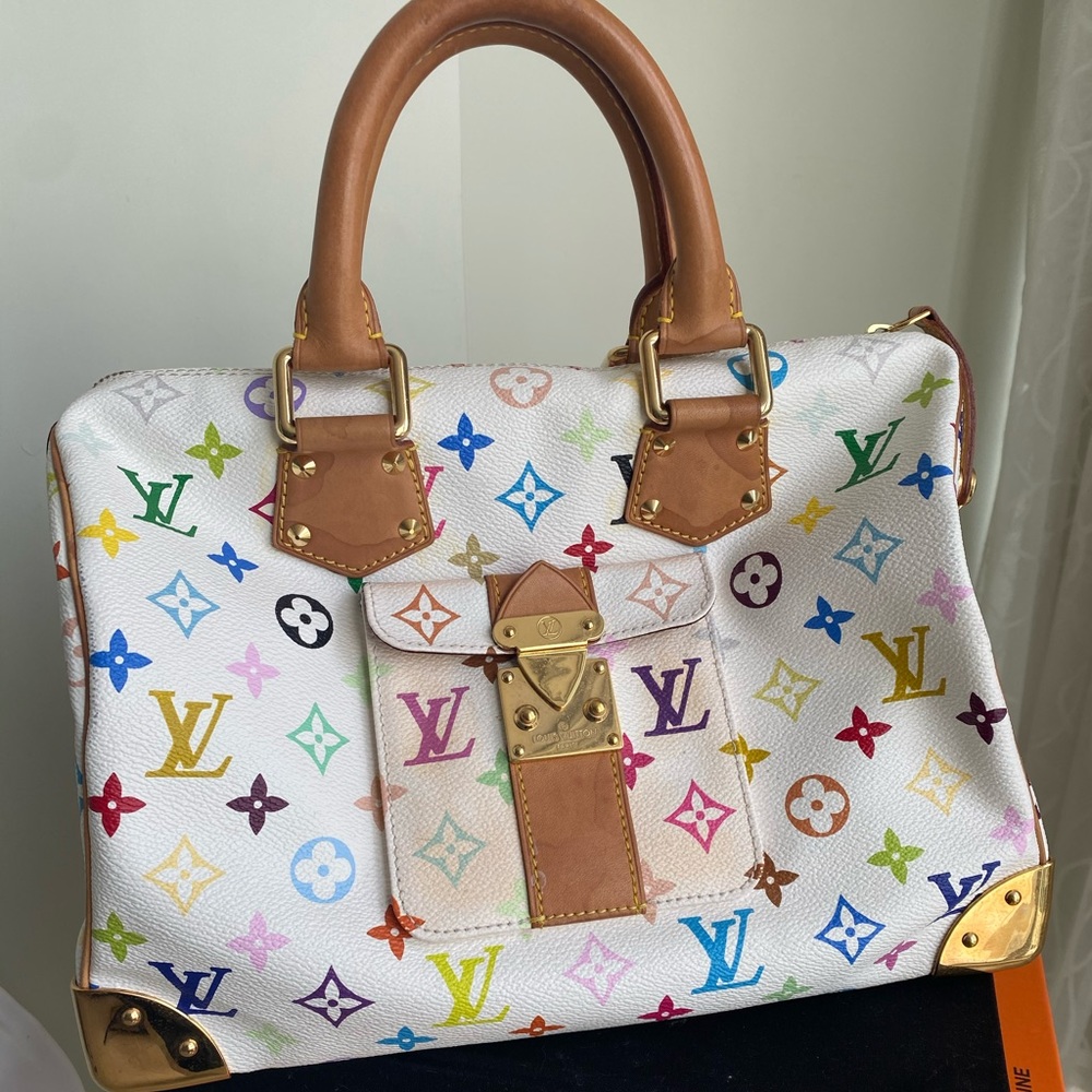 LV multicolored Speedy 30🌈🌈